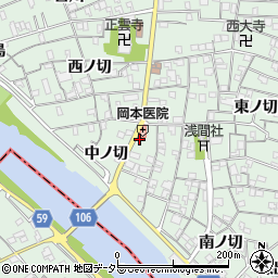 愛知県名古屋市中川区下之一色町中ノ切56周辺の地図