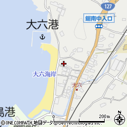 千葉県安房郡鋸南町大六103周辺の地図