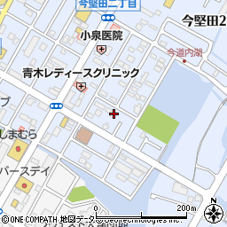 滋賀県大津市今堅田2丁目3-7周辺の地図