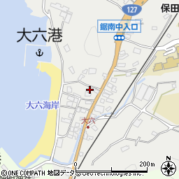 千葉県安房郡鋸南町大六102-3周辺の地図