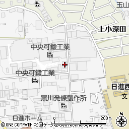中央研削工業株式会社　日進工場周辺の地図