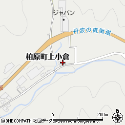 兵庫県丹波市柏原町上小倉347-1周辺の地図