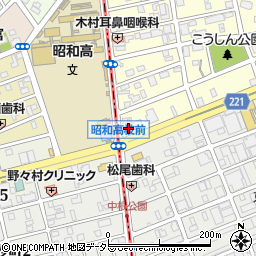 愛知県名古屋市天白区元八事1丁目105周辺の地図