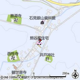 田儀屋カフェ周辺の地図
