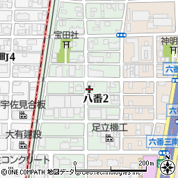 伊藤鈑金工作所周辺の地図