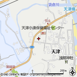 千葉県鴨川市天津150周辺の地図