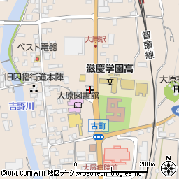 中国銀行大原支店周辺の地図
