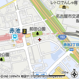 愛知県日進市赤池2丁目801周辺の地図