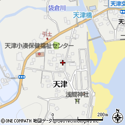 千葉県鴨川市天津173周辺の地図