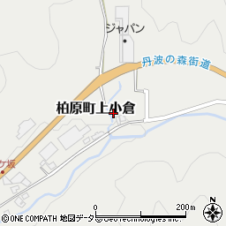 兵庫県丹波市柏原町上小倉363周辺の地図