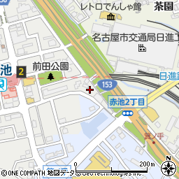 愛知県日進市赤池2丁目822周辺の地図