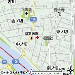 山村理容店周辺の地図
