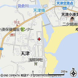 千葉県鴨川市天津174-19周辺の地図