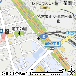 愛知県日進市赤池2丁目810周辺の地図