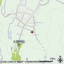 兵庫県丹波市柏原町北中234周辺の地図