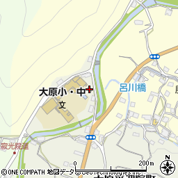 京都市左京区大原出張所周辺の地図