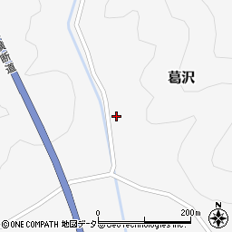 静岡県静岡市清水区葛沢440周辺の地図
