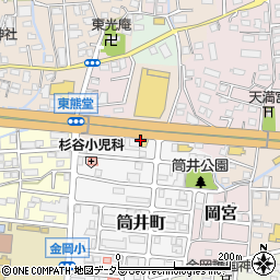 松屋 沼津店周辺の地図