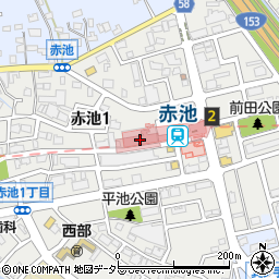 愛知銀行赤池支店 ＡＴＭ周辺の地図