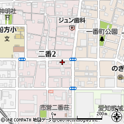 福寿市場周辺の地図
