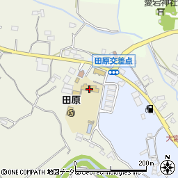 鴨川市立　田原幼稚園周辺の地図