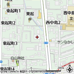 名鉄交通　中川営業基地周辺の地図