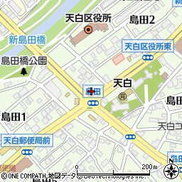 愛知銀行島田支店 ＡＴＭ周辺の地図