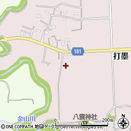 千葉県鴨川市打墨2614周辺の地図