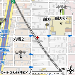 リパーク名古屋四番２丁目第２駐車場周辺の地図