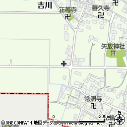 滋賀県野洲市吉川3624周辺の地図