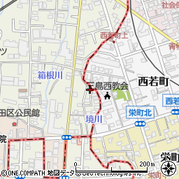 静岡県駿東郡長泉町下土狩2-5周辺の地図