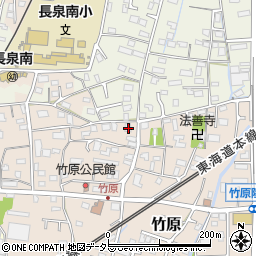 静岡県駿東郡長泉町竹原222周辺の地図