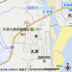千葉県鴨川市天津167周辺の地図