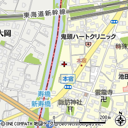 静岡県駿東郡長泉町本宿330-1周辺の地図