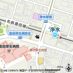 ＥＮＥＯＳ　Ｄｒ．Ｄｒｉｖｅセルフ豊田浄水店周辺の地図