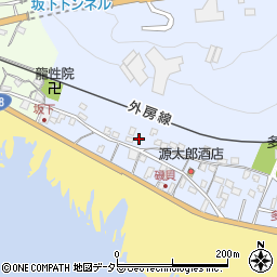 千葉県鴨川市浜荻1077-1周辺の地図