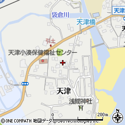 千葉県鴨川市天津170周辺の地図