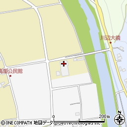 京都府南丹市園部町高屋車田周辺の地図