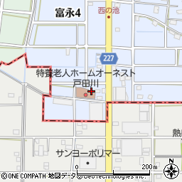 特別養護老人ホーム オーネスト戸田川周辺の地図