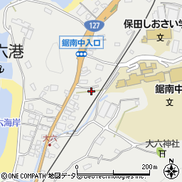 千葉県安房郡鋸南町大六118周辺の地図