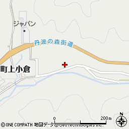 兵庫県丹波市柏原町上小倉370周辺の地図