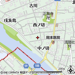 愛知県名古屋市中川区下之一色町中ノ切28周辺の地図