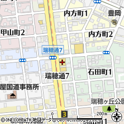 洋服の青山名古屋瑞穂通店周辺の地図
