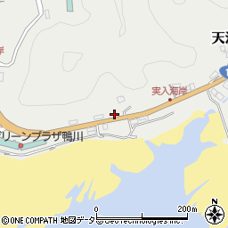 千葉県鴨川市天津3314-1周辺の地図