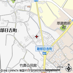 滋賀県東近江市建部日吉町628周辺の地図