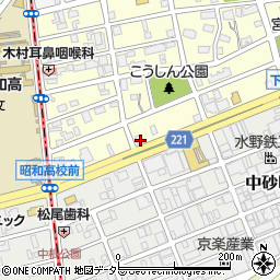 愛知県名古屋市天白区元八事1丁目126周辺の地図