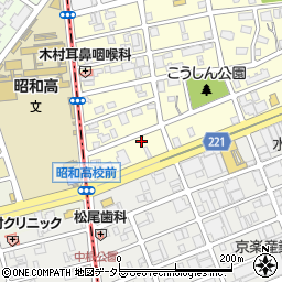 愛知県名古屋市天白区元八事1丁目119周辺の地図