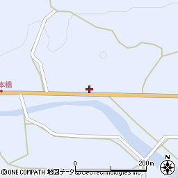 鳥取県日野郡日南町萩原748-2周辺の地図
