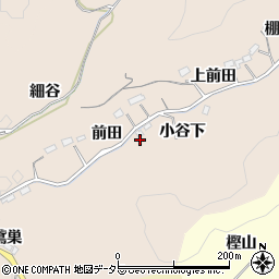 愛知県豊田市寺下町小谷下416周辺の地図