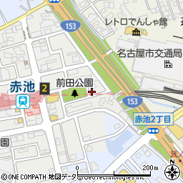 愛知県日進市赤池2丁目408周辺の地図